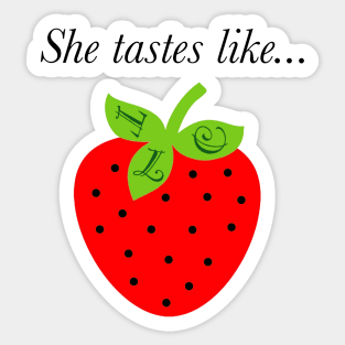 The Lost Chords Strawberry Delight Sticker